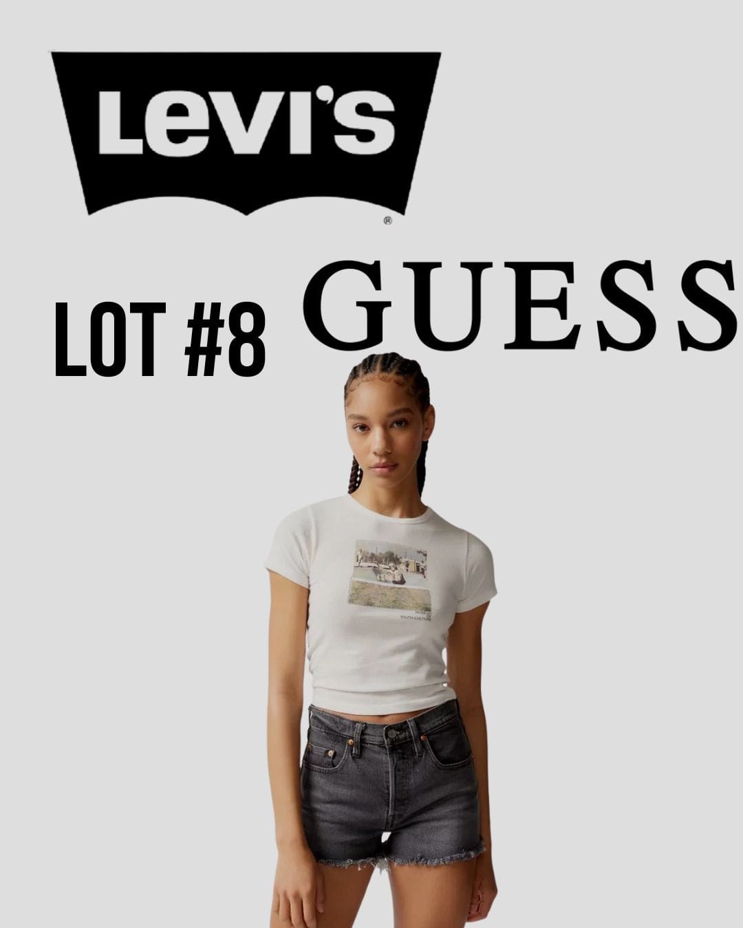 Mix Guess+Levi's Лот №8 - Фото 1 Mix Guess+Levi's Лот №8 - Фото 1