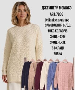 Джемпери жіночі оптом