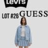 мікс жіночого одягу Levi’s Guess оптом весна літо сток Європа
