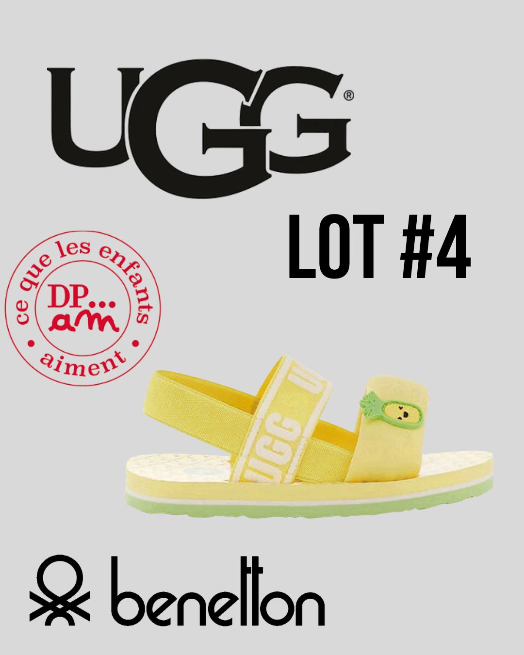 Лот №4 Дитяче взуття UGG+Benetton+DPAM - Фото 1 Лот №4 Дитяче взуття UGG+Benetton+DPAM - Фото 1
