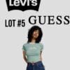 жіночий бренд одяг Levi’s Guess опт весна літо розміри XS XL