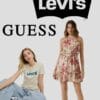 жіночий одяг Levi's Guess мікс весна літо брендового стоку оптом