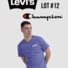 футболки шорти брендові речі оптом Levis champion
