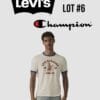 спортивний сток Levis оптом чоловічий одяг Champion з європи