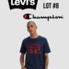 сток спортивного одягу з Європи оптом Levi's Champion