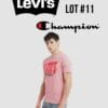 чоловічий одяг оптом levi's champion брендовий сток