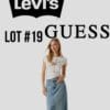 жіночий сток одягу оптом Levi’s Guess весна літо