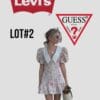 жіночий сток одяг Levi’s Guess оптом весна літо