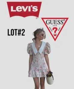 жіночий сток одяг Levi’s Guess оптом весна літо