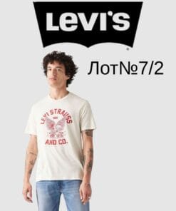 Брендові чоловічі футболки levis сток оптом