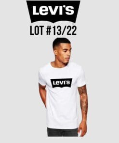 Чоловічі брендові футболки Levis сток оптом