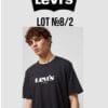 Чоловічі брендові футболки Levis сток оптом