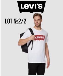 Брендові чоловічі футболки Levis сток оптом