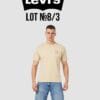 Чоловічі брендові футболки Levis сток оптом