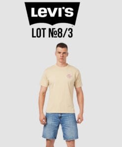 Чоловічі брендові футболки Levis сток оптом