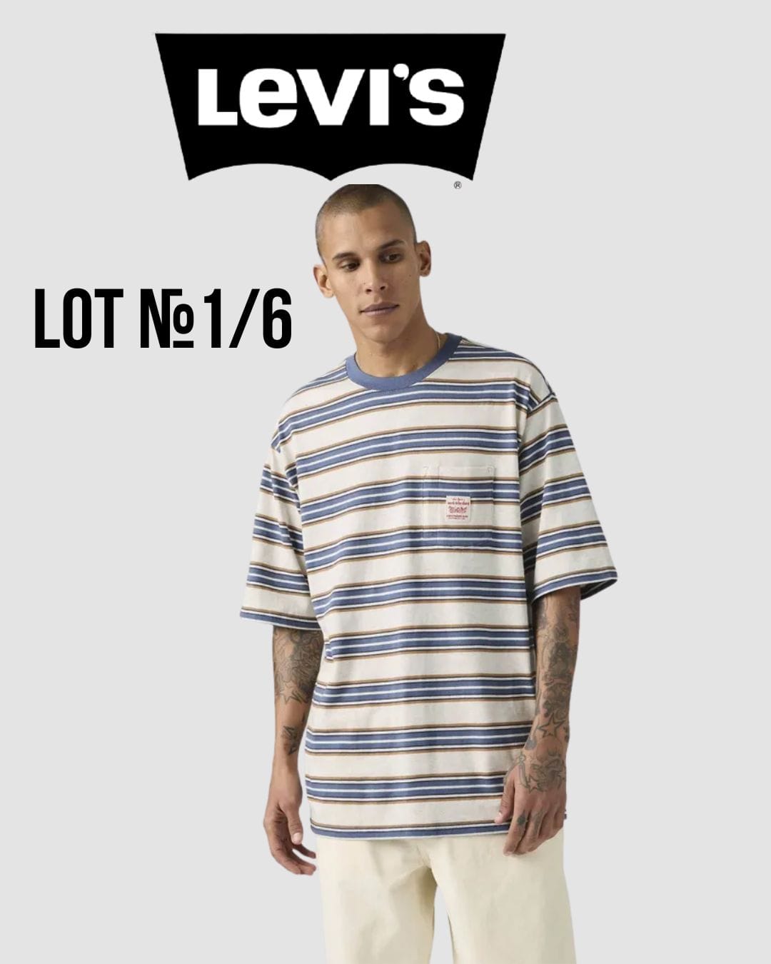 Levis мужские футболки Лот №1/6 - Фото 1 Levis мужские футболки Лот №1/6 - Фото 1