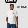 Брендові чоловічі футболки Levis сток оптом