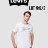 Чоловічі брендові футболки Levis сток оптом