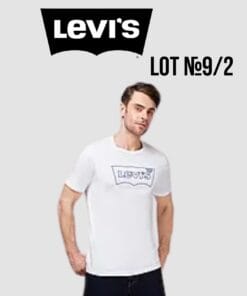 Чоловічі брендові футболки Levis сток оптом