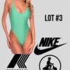 Сток оптом купальники Nike