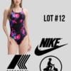 Брендові купальники Nike, JOTT і K-Way сток оптом.