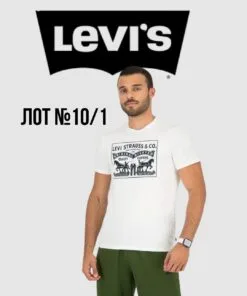 Футболки шорти Levi's сток оптом