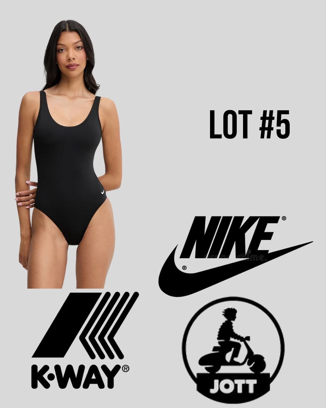 Купальники Nike JOTT K-Way лот № 5 - Фото 1 Купальники Nike JOTT K-Way лот № 5 - Фото 1