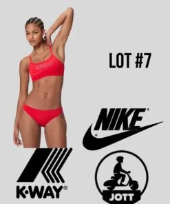 Сток оптом купальники Nike JOT