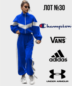 Спортивний одяг лотами оптом — Sport Mix 40–41 од. Champion Adidas Vans Under Armour