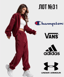 Чистий спортивний сток оптом Champion Adidas Vans Under Armour