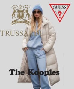 Куртки жіночі GUESS+TRUSSARDI+THE KOOPLES