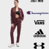 Спортивная одежда Adidas Champion Vans Under Armour мужской и женский сток оптом